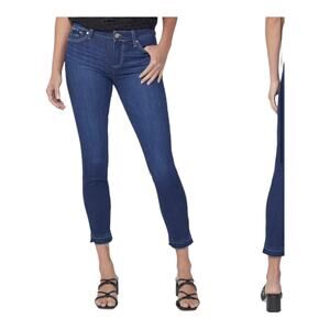 Paige Jeans Verdugo Mid Rise Release Hem Crop Ultra Skinny size 25